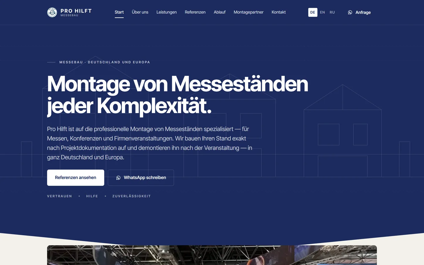 Pro Hilft Messebau — Messestände, deutschlandweit